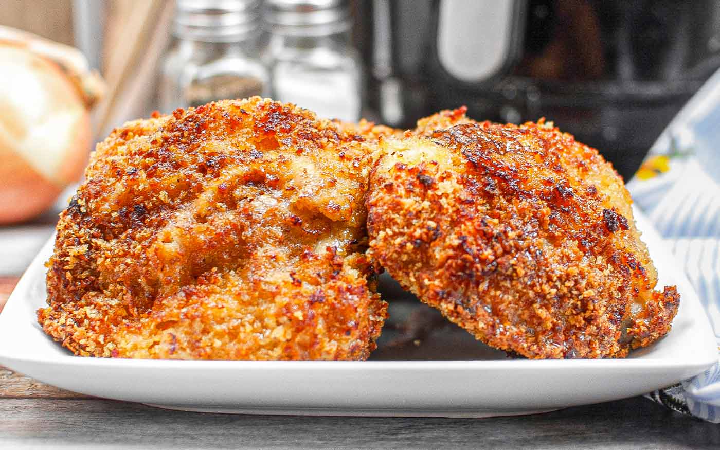 Air Fryer Panko Chicken Thighs for Dinner Tonight