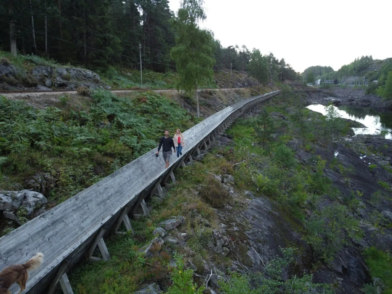 Tømmerrenna Lumber Slide - Die verrückteste Wanderung in Norwegen